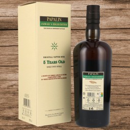 Papalin 5 Jahre Jamaica High Ester Overproof Rum 57% 0,7L