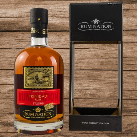 Rum Nation Trinidad 5 Jahre Oloroso Sherry Finish 46% 0,7L